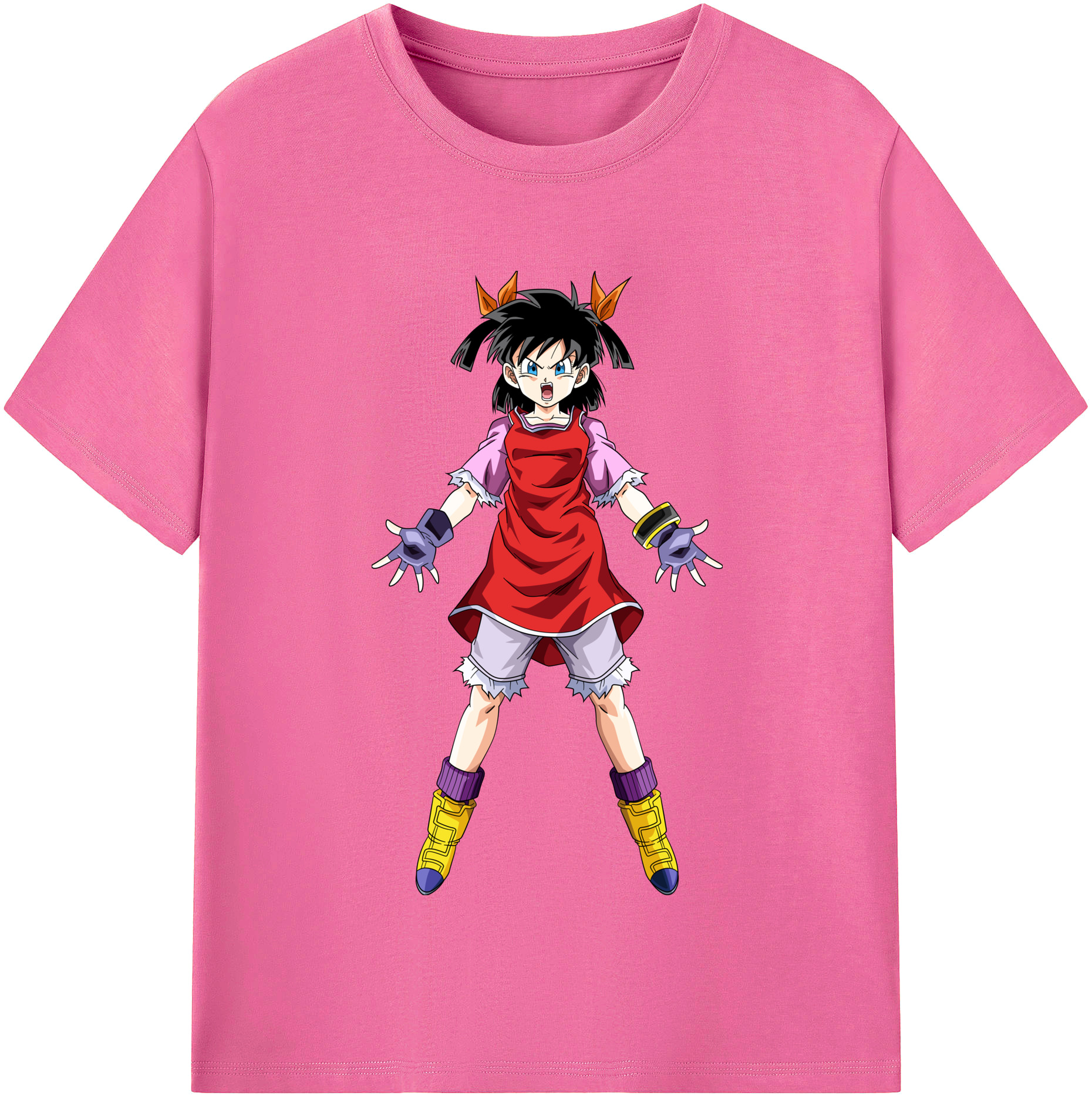 （画像用） ドラゴンボール パン DRAGON BALL Pan レディースカジュアルプリントTシャツ（綿100％）